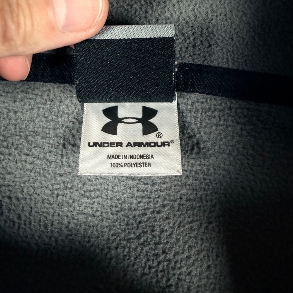 Under Armour XXL Pullover Fleece 1/4 Zip Pullover‎ Gray Detroit Gun Club Jacket - Picture 5 of 11